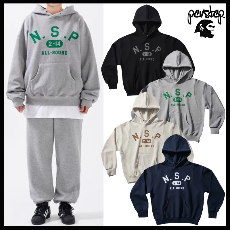 perstep  |Street Style Logo Hoodies & Sweatshirts