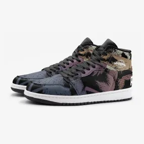 RAD SKYWALKER PALM TREE MID TOP SNEAKERS - MULTICOLOR PALM