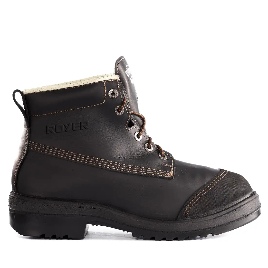 Royer 2251xpj Unisex 6 Internal Metatarsal Steel Toe Work Boot - Black