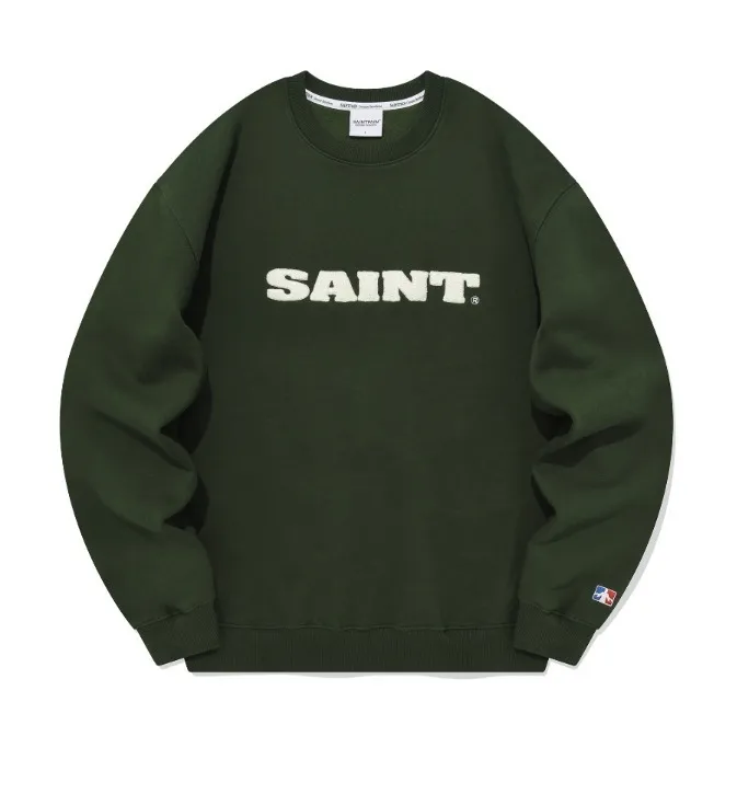 SAINTPAIN  |Street Style Logo Hoodies & Sweatshirts