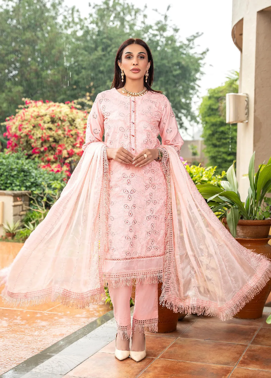 Signature Minakari By Zainab Fazlani Premium Lawn 3 Piece Unstitched Suit ZF24SMPL D-02