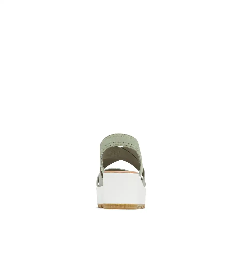 'Sorel' Women's Cameron Flatform Slingback - Safari / Sea Salt