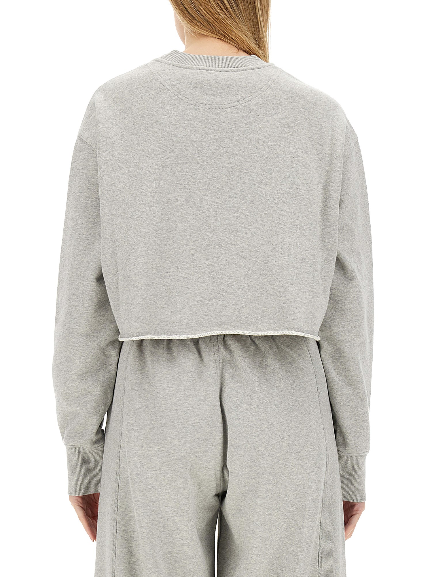 STELLA McCARTNEY    COTTON SWEATSHIRT WITH LOGO