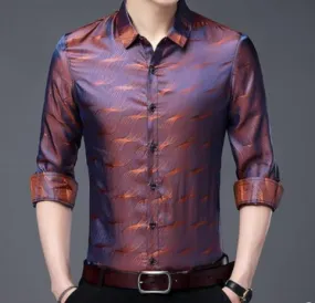 Stewart Satin Summer Shirt For Men