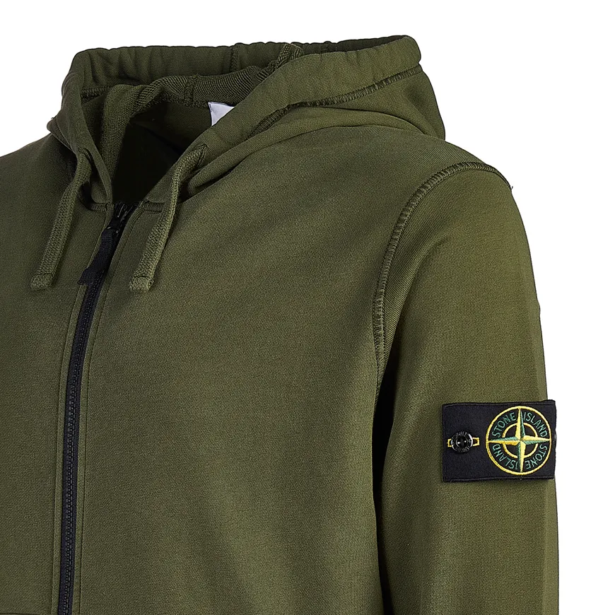 STONE ISLAND  |Street Style Long Sleeves Cotton Logo Hoodies