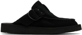 Suicoke Black LEMI-Mab Slip-On Loafers