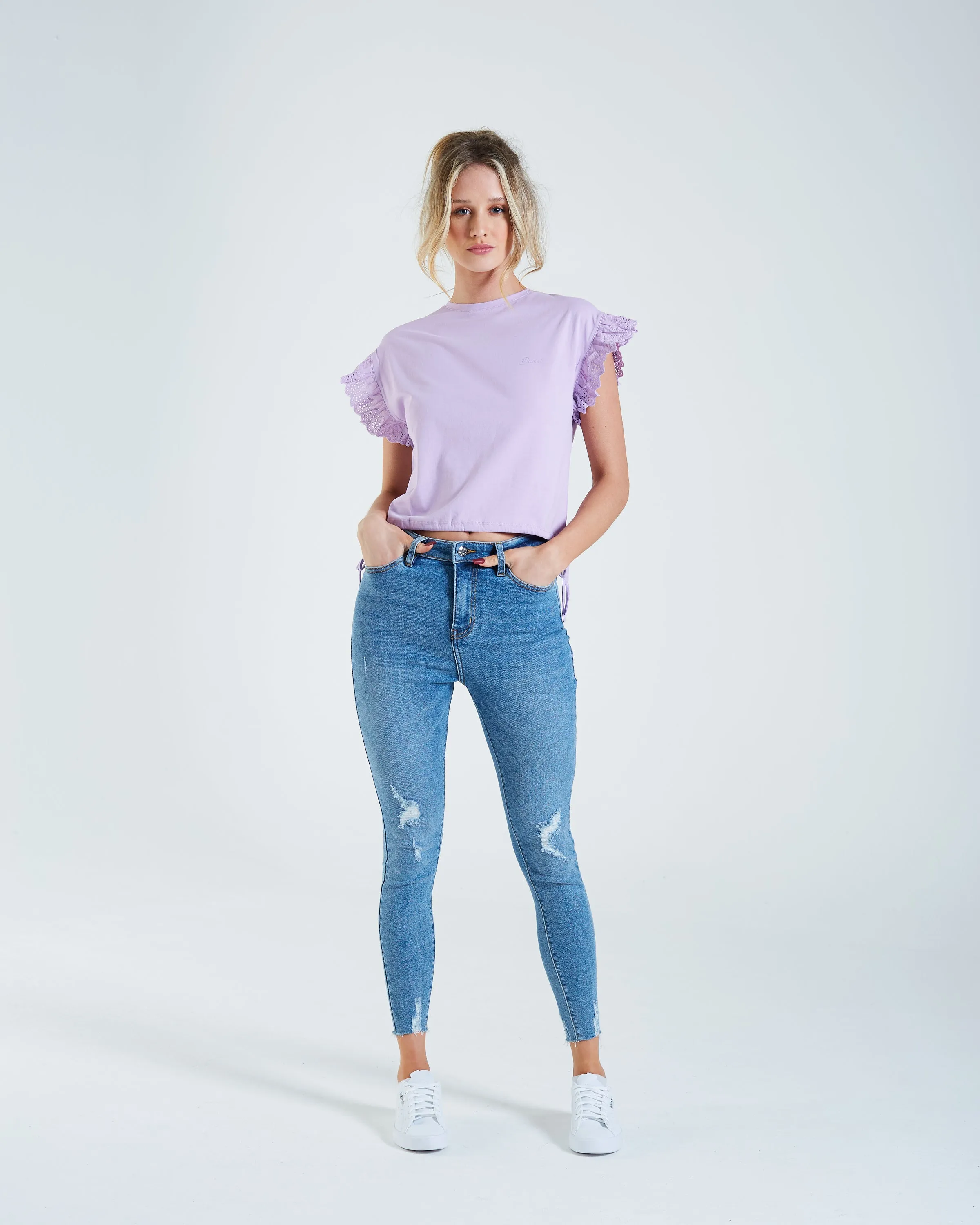 Suki T-Shirt Lavender Meadow