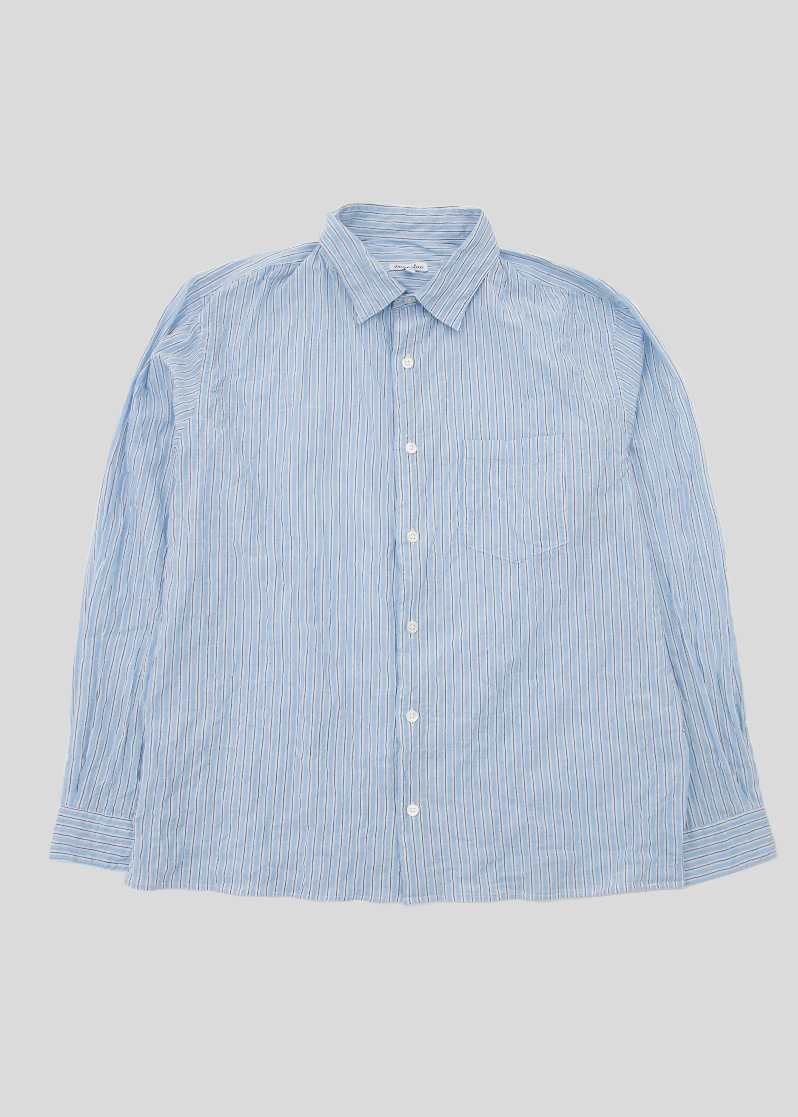 The Notch Shirt, Light Blue Stripe