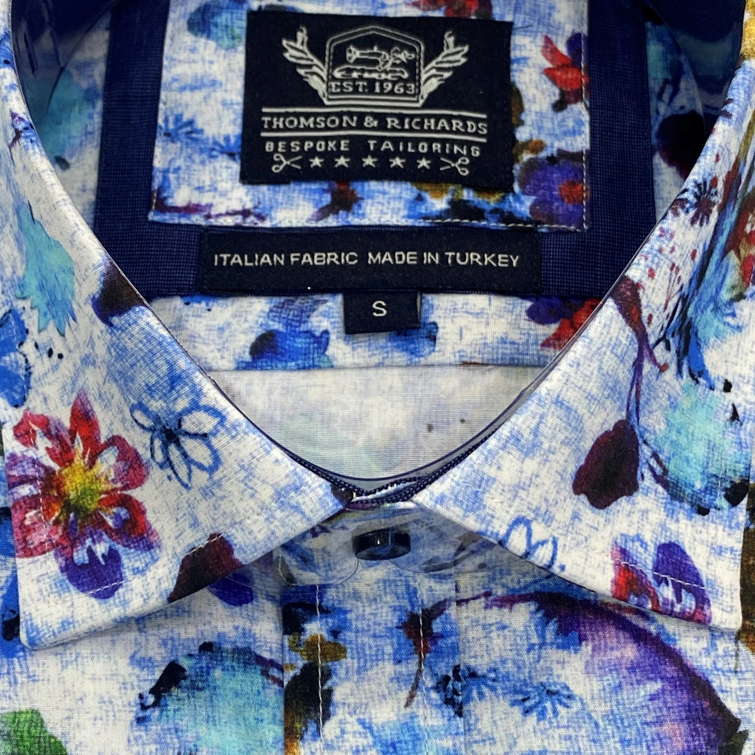 Thomson & Richards Butterfly Short Sleeve Shirt