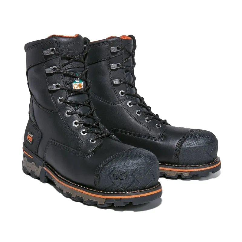 Timberland PRO Boondock TB0A2APK001 Unlined Men's 8 Composite Toe Work Boot - Black