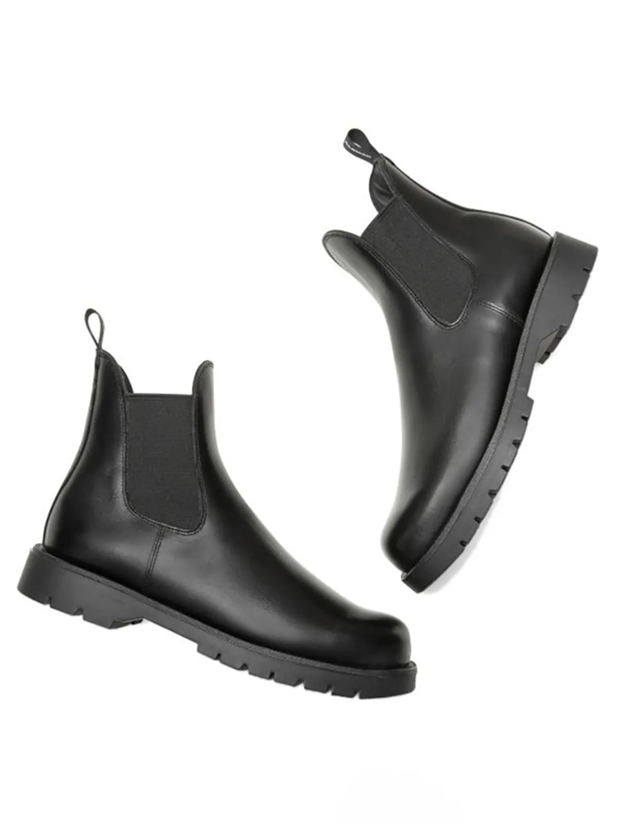 Tonnant Leather Chelsea Boots - Black