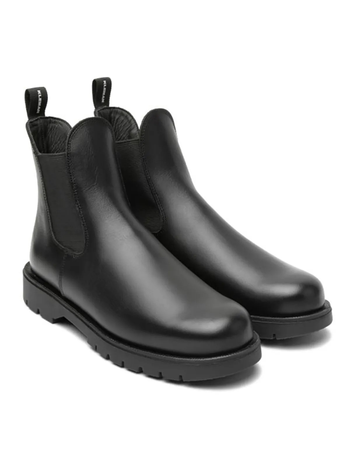 Tonnant Leather Chelsea Boots - Black