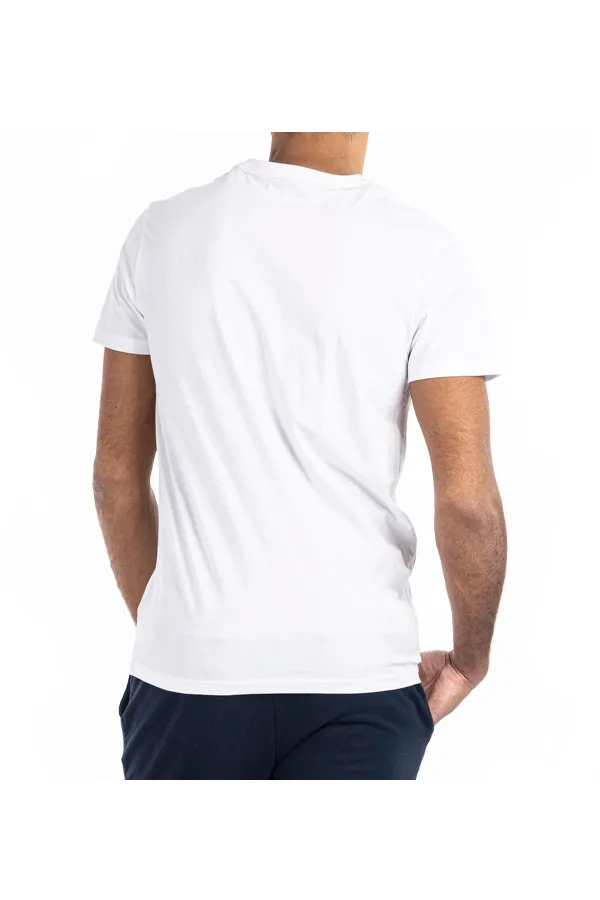 U.S. POLO ASSN. V-Neck T-shirt Cem White