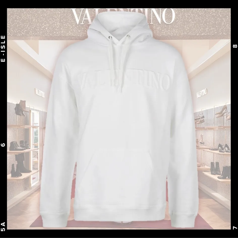 VALENTINO  |Street Style Long Sleeves Cotton Logo Luxury Hoodies