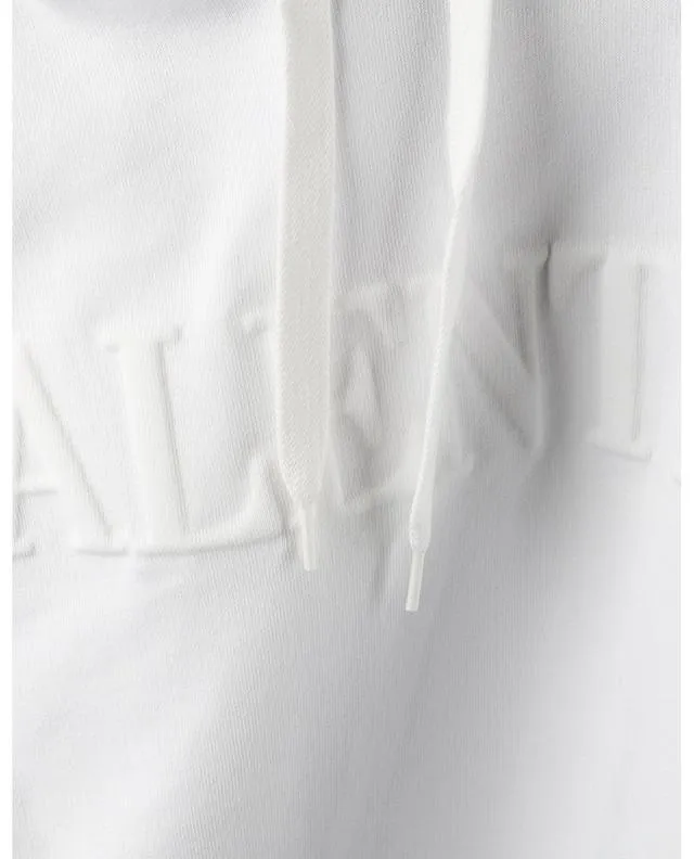 VALENTINO  |Street Style Long Sleeves Cotton Logo Luxury Hoodies