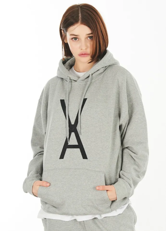 VARZAR  |Unisex Street Style Long Sleeves Cotton Logo Hoodies