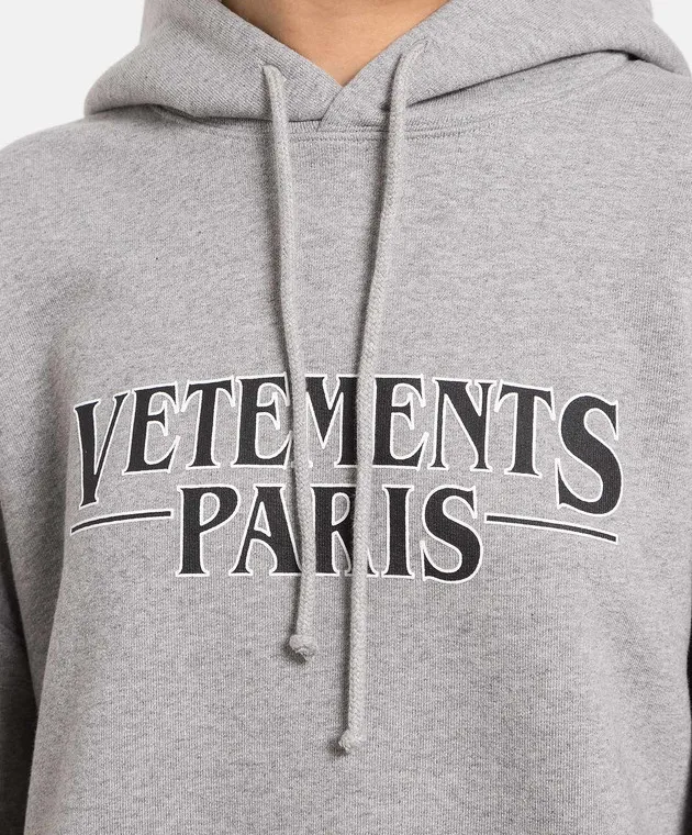 VETEMENTS  |Street Style Long Sleeves Plain Logo Hoodies