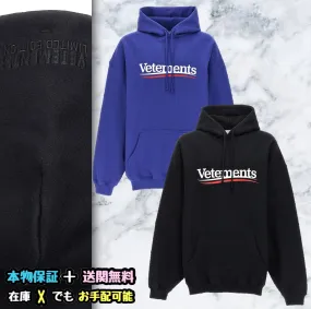 VETEMENTS  |Unisex Street Style Logo Skater Style Hoodies