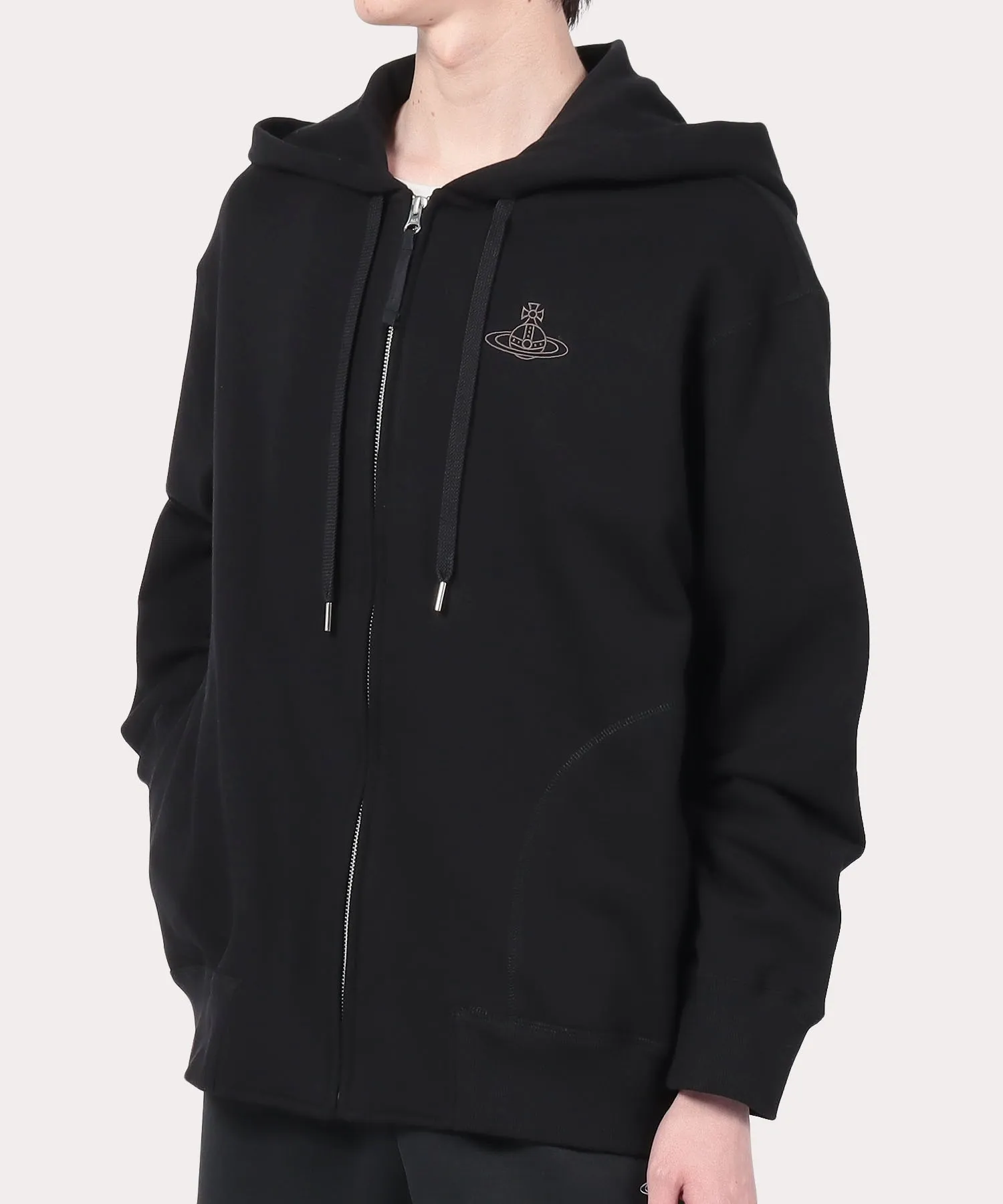 Vivienne Westwood  |Unisex Long Sleeves Cotton Logo Hoodies & Sweatshirts