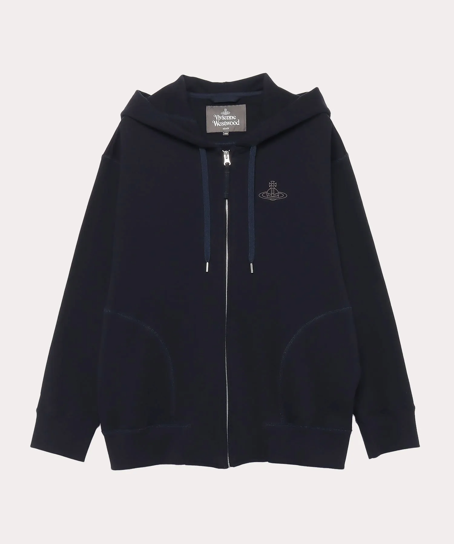 Vivienne Westwood  |Unisex Long Sleeves Cotton Logo Hoodies & Sweatshirts