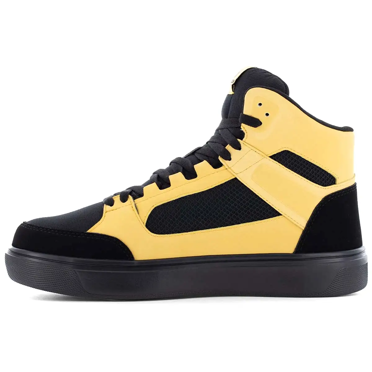 'Volcom' Men's Athletic High Top EH Comp Toe - Black / Yellow