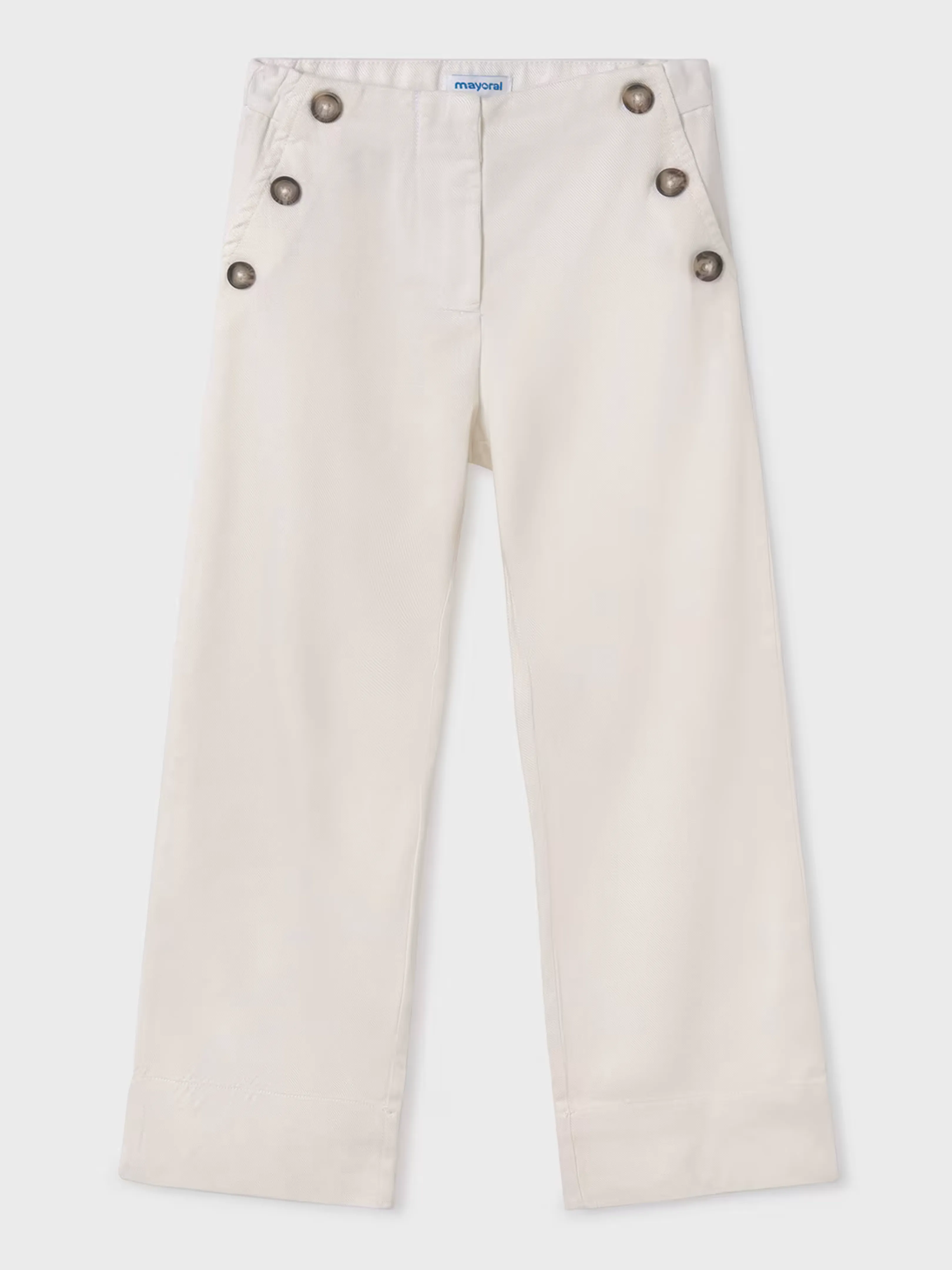 White Culotte Pants - Big Girl