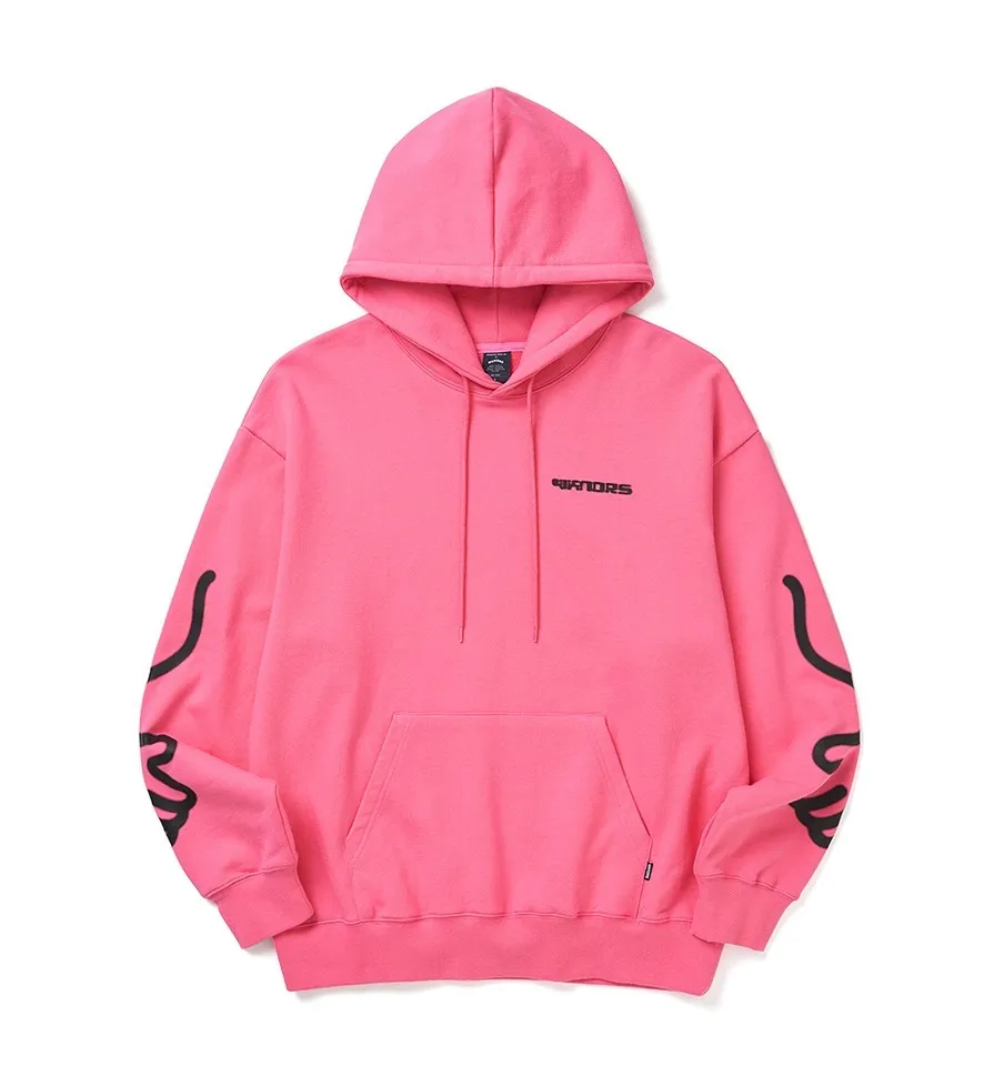 WKNDRS  |Unisex Street Style Logo Hoodies