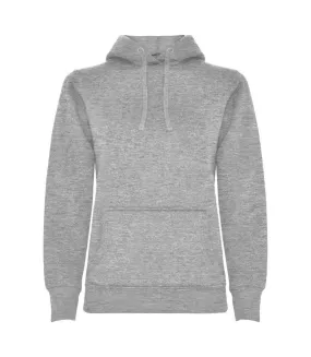 Womens/ladies urban hoodie grey marl Roly