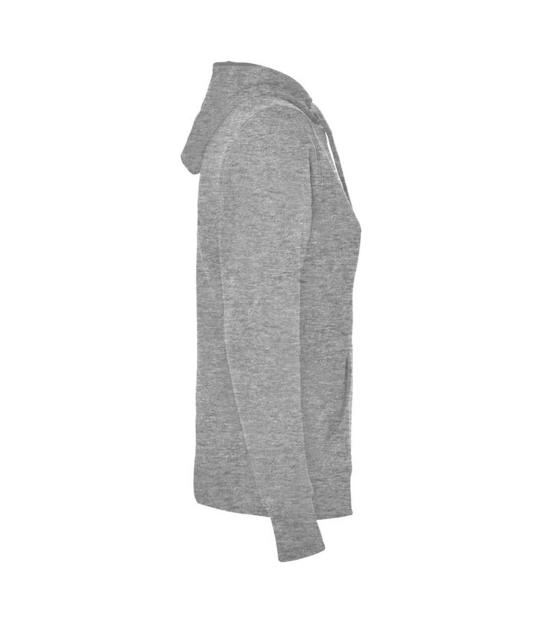 Womens/ladies urban hoodie grey marl Roly