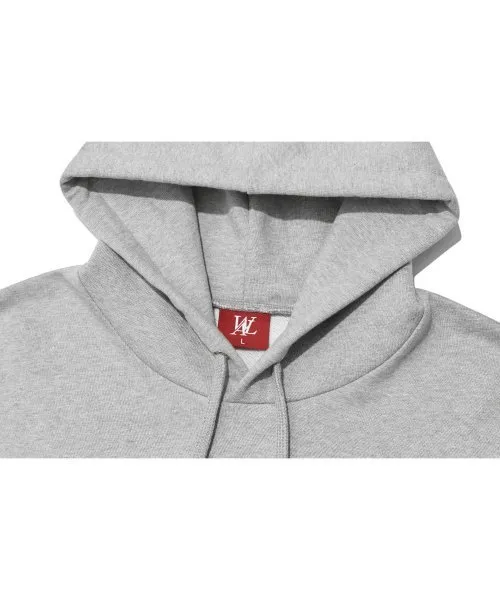 WOOALONG  |Unisex Street Style Long Sleeves Logo Hoodies