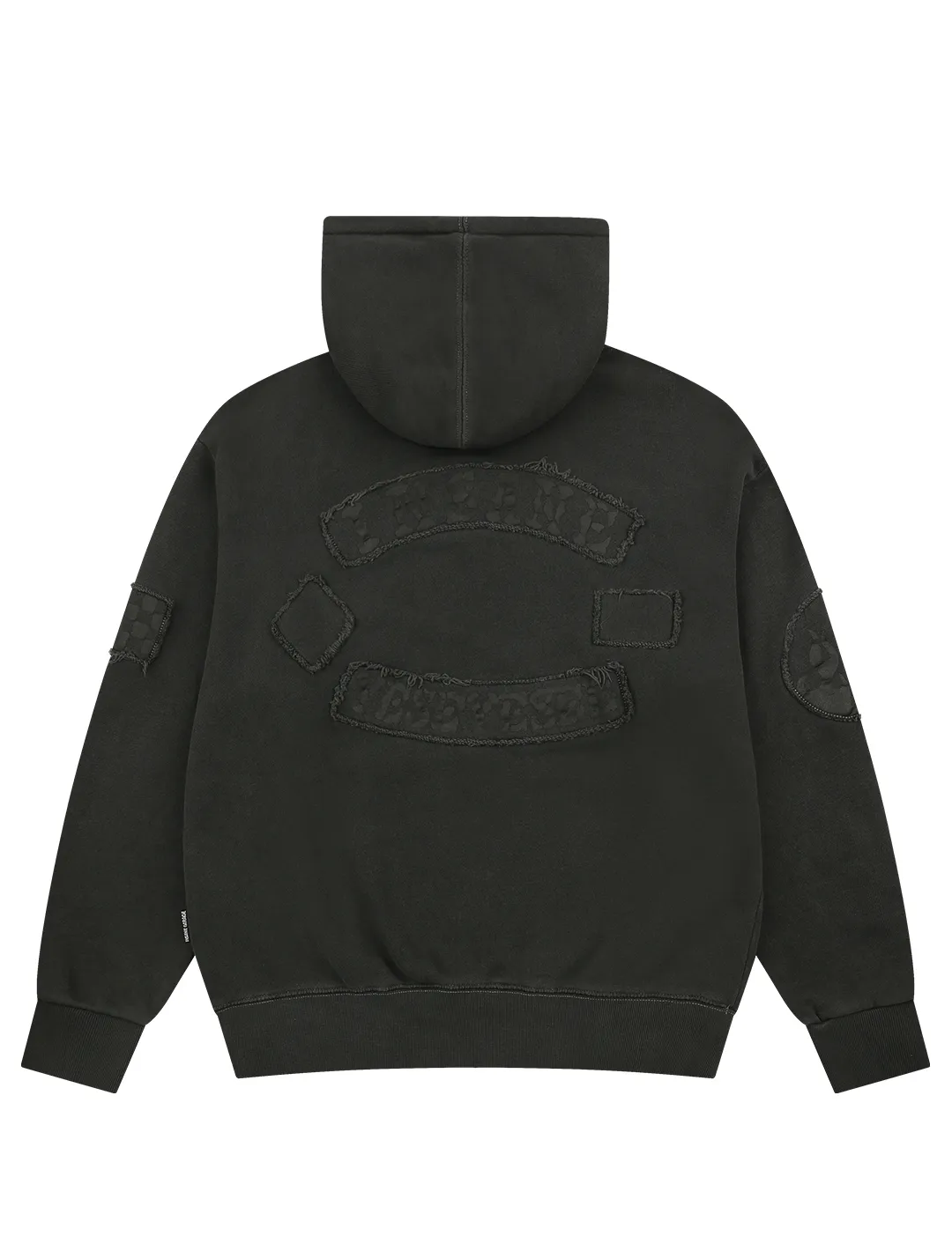 YESEYESEE  |[YESEYESEE]★X Insane Garage Pigment Patched Hoodie