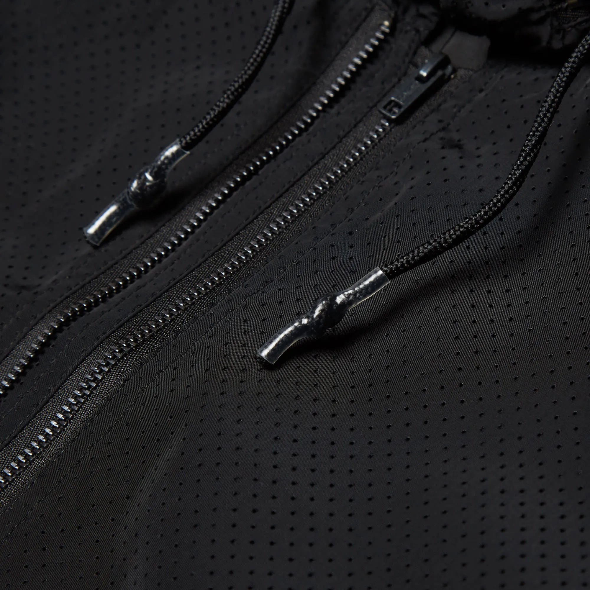 YMC Perforated Double Zip Jacket - END. ExclusiveBlack