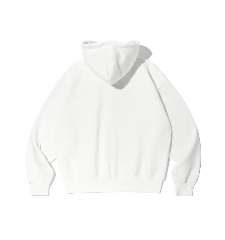 YOUHEE  |Long Sleeves Cotton Oversized Logo Hoodies & Sweatshirts